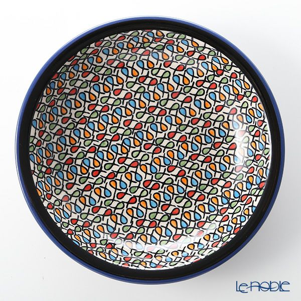 ポーリッシュポタリー（ポーランド陶器） ボレスワヴィエツ スーププレート 22cm 1002／DU-221