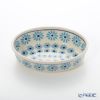 ポーリッシュポタリー（ポーランド陶器） ボレスワヴィエツ 楕円型ディッシュ 16.4cm／H4.5cm 1894A／966