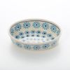 ポーリッシュポタリー（ポーランド陶器） ボレスワヴィエツ 楕円型ディッシュ 16.4cm／H4.5cm 1894A／966