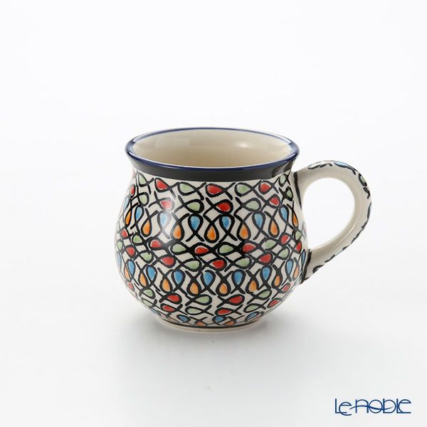 ポーリッシュポタリー（ポーランド陶器） ボレスワヴィエツ マグ 220ml／8cm 1452／DU-221