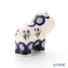 ポーリッシュポタリー（ポーランド陶器） ボレスワヴィエツ フィギュリン（エレファント） H8cm 1874／809