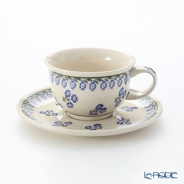 ポーリッシュポタリー（ポーランド陶器） ボレスワヴィエツ ティーカップ＆ソーサー 220ml／16cm 775／836／1171