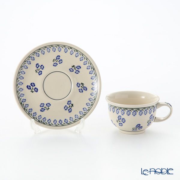 ポーリッシュポタリー（ポーランド陶器） ボレスワヴィエツ ティーカップ＆ソーサー 220ml／16cm 775／836／1171