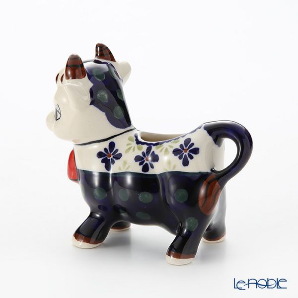 ポーリッシュポタリー（ポーランド陶器） ボレスワヴィエツ クリーマー（ウシ） 75ml 1885／297A