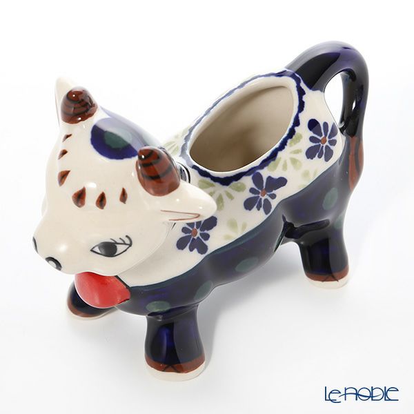 ポーリッシュポタリー（ポーランド陶器） ボレスワヴィエツ クリーマー（ウシ） 75ml 1885／297A