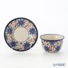 ポーリッシュポタリー（ポーランド陶器） ボレスワヴィエツ ジャパニーズティーカップ＆ソーサー 110ml 716／2014／A-1197A 【ル・ノーブルオリジナル企画商品】