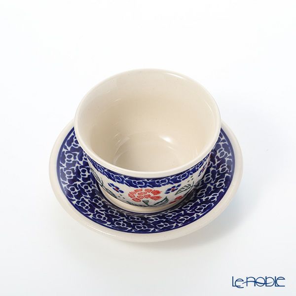 ポーリッシュポタリー（ポーランド陶器） ボレスワヴィエツ ジャパニーズティーカップ＆ソーサー 110ml 716／2014／963【ル・ノーブルオリジナル企画商品】