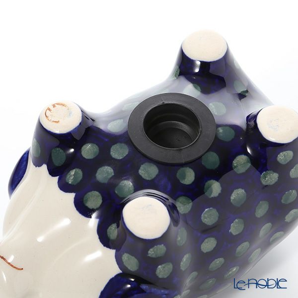 ポーリッシュポタリー（ポーランド陶器） ボレスワヴィエツ ピギーバンク（豚の貯金箱） 15.5cm／H9.3cm 1815／297A