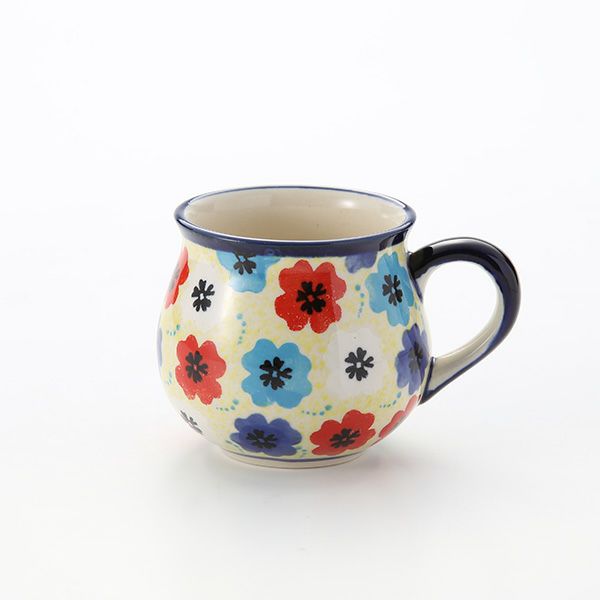 ポーリッシュポタリー（ポーランド陶器） ボレスワヴィエツ マグ 220ml／8cm 1452／DU-220