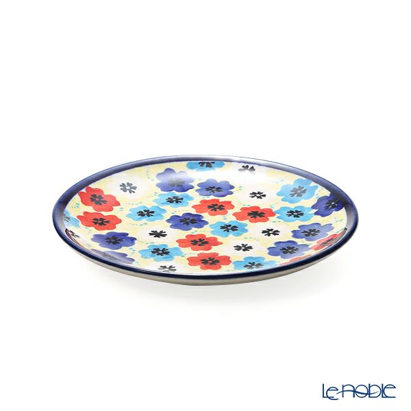 ポーリッシュポタリー（ポーランド陶器） ボレスワヴィエツ プレート 16cm 818／DU-220