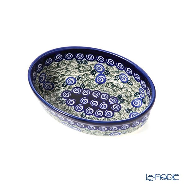 ポーリッシュポタリー（ポーランド陶器） ボレスワヴィエツ ディッシュ 16.4cm／H4.5cm 1894A／A-1073A