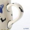 ポーリッシュポタリー（ポーランド陶器） ボレスワヴィエツ マグカップ 250ml／8.6cm お化け＆猫 ハロウィン 1599／DU-OK125