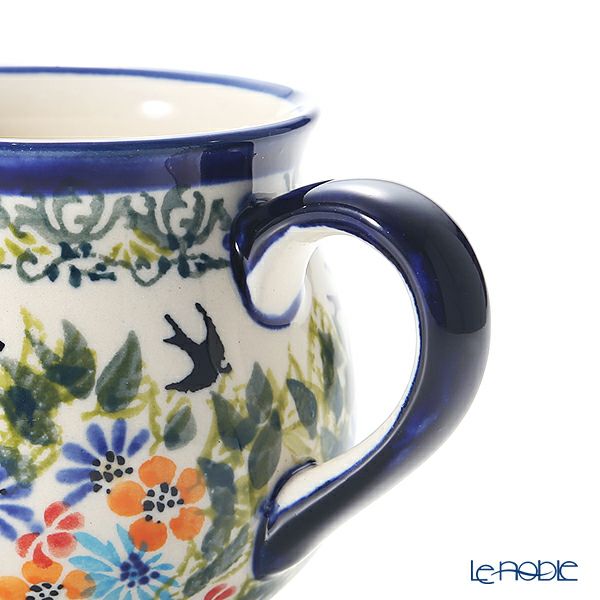 ポーリッシュポタリー（ポーランド陶器） ボレスワヴィエツ マグカップ 220ml／8cm 1452／DU-182