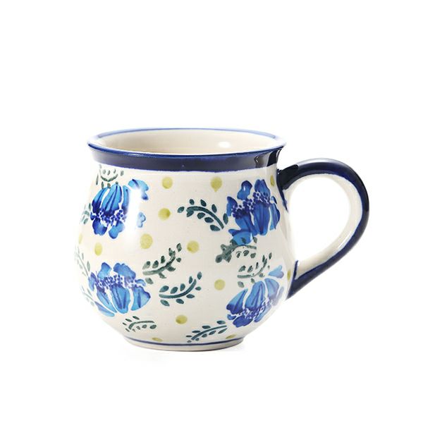 ポーリッシュポタリー（ポーランド陶器） ボレスワヴィエツ マグカップ 220ml／8cm 1452／DU-228