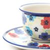 ポーリッシュポタリー（ポーランド陶器） ボレスワヴィエツ ティーカップ＆ソーサー 220ml／16cm 775／836／DU-220