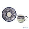 ポーリッシュポタリー（ポーランド陶器） ボレスワヴィエツ コーヒーカップ＆ソーサー 160ml／14.2cm 913／710／A-1155A