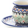 ポーリッシュポタリー（ポーランド陶器） ボレスワヴィエツ コーヒーカップ＆ソーサー 160ml／14.2cm 913／710／A-1155A
