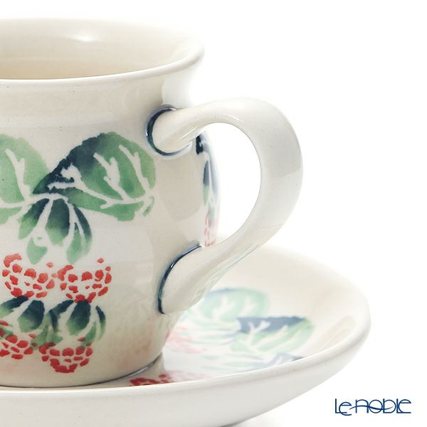ポーリッシュポタリー（ポーランド陶器） ボレスワヴィエツ コーヒーカップ＆ソーサー 160ml／14.2cm 913／710／D-1170