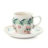 ポーリッシュポタリー（ポーランド陶器） ボレスワヴィエツ コーヒーカップ＆ソーサー 160ml／14.2cm 913／710／D-1170