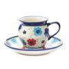 ポーリッシュポタリー（ポーランド陶器） ボレスワヴィエツ コーヒーカップ＆ソーサー 160ml／14.2cm 913／710／DU-220