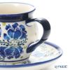 ポーリッシュポタリー（ポーランド陶器） ボレスワヴィエツ コーヒーカップ＆ソーサー 160ml／14.2cm 913／710／DU-228