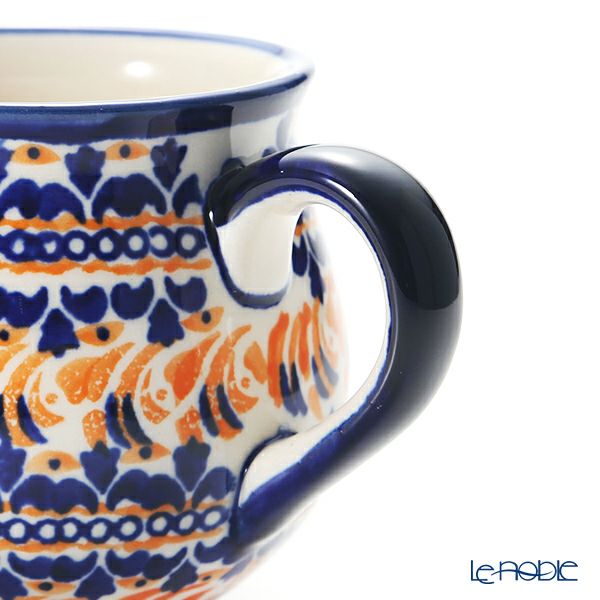 ポーリッシュポタリー（ポーランド陶器） ボレスワヴィエツ マグカップ 220ml／8cm 1452／DU-225