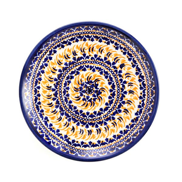 ポーリッシュポタリー（ポーランド陶器） ボレスワヴィエツ プレート 19.5cm 814／DU-225