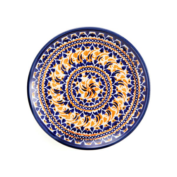 ポーリッシュポタリー（ポーランド陶器） ボレスワヴィエツ プレート 16cm 818／DU-225