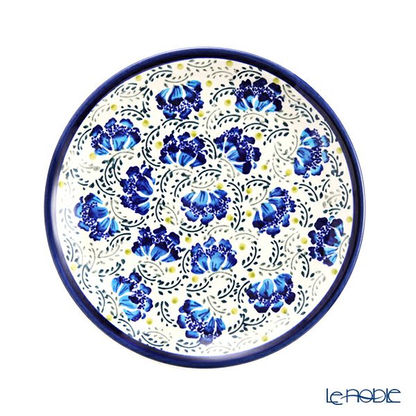 ポーリッシュポタリー（ポーランド陶器） ボレスワヴィエツ プレート 19.5cm 814／DU-228