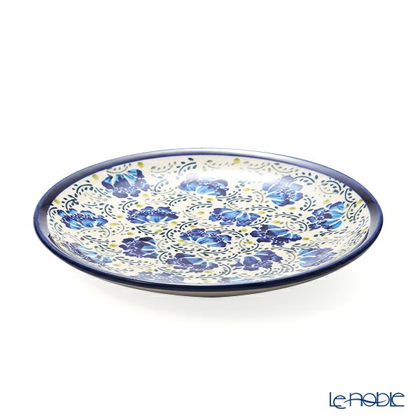 ポーリッシュポタリー（ポーランド陶器） ボレスワヴィエツ プレート 19.5cm 814／DU-228