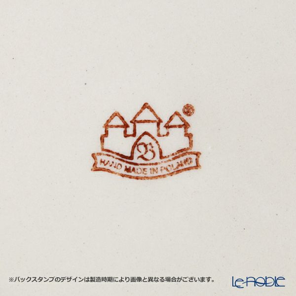 ポーリッシュポタリー（ポーランド陶器） ボレスワヴィエツ プレート 19.5cm 814／DU-228