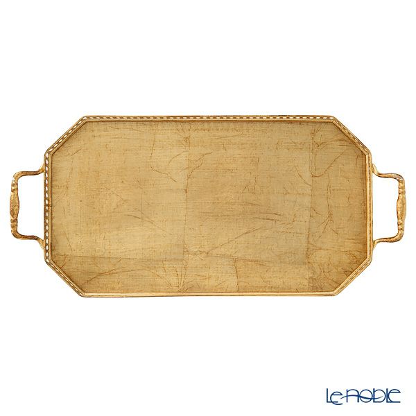 ソルディ フィレンツェ トレイ 八角 P6160002 ギャラリー ゴールド 21×35cm