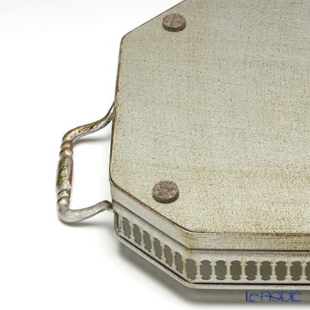 ソルディ フィレンツェ トレイ オクタゴナル 21×35cm ギャラリー シルバー