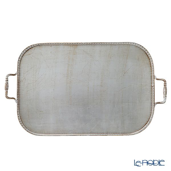 ソルディ フィレンツェ トレイ レクタンギュラー 28.5×49cm ギャラリー シルバー（M）