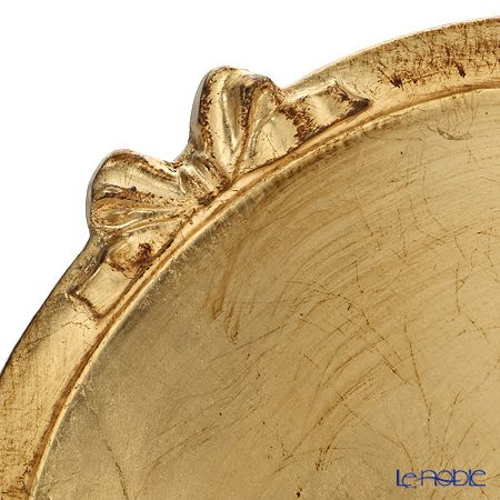 ソルディ フィレンツェ トレイ オーバル 18×24cm ゴールドリボン D218