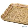 ソルディ フィレンツェ トレイ（S） 長方形 3046／0 ピンク／ゴールド 16×22.5cm