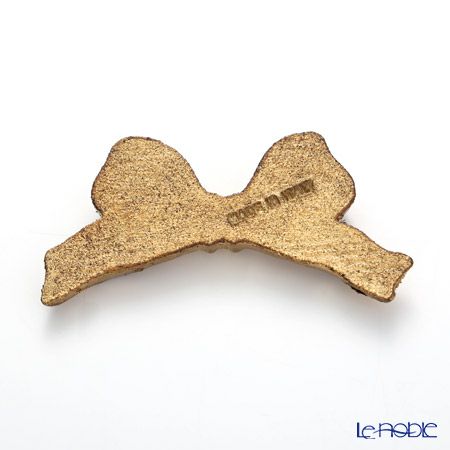 ソルディ フィレンツェリボン ナイフレスト（箸置き） F8 ゴールドリボン