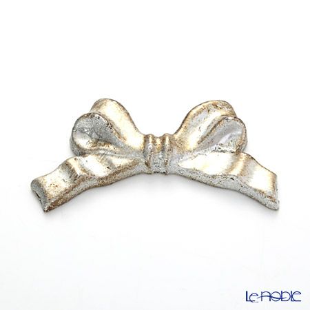 ソルディ フィレンツェリボン ナイフレスト（箸置き） F8 シルバーリボン