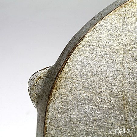 ソルディ フィレンツェ トレイ オーバル 30×43cm ウォルナット／シルバーリボン 1003