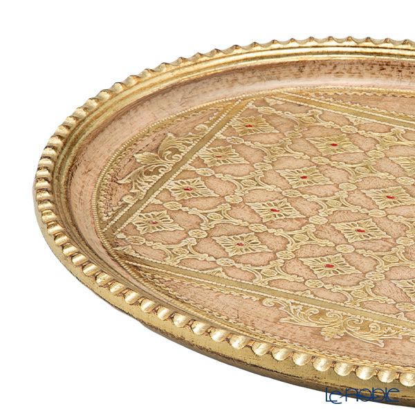 ソルディ フィレンツェ トレイ オーバル LP224／2 ライトピンク 30×38cm