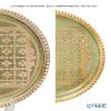 ソルディ フィレンツェ トレイ オーバル LP224／2 ライトグリーン 30×38cm