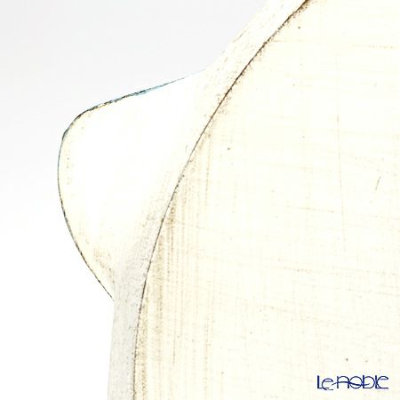 ソルディ フィレンツェ トレイ オーバル 36×51cm リボン ホワイト／ライトブルー 1004