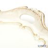 ソルディ フィレンツェ トレイ バロッコ オーバル 41.5×30cm ホワイト／ゴールド 3050／1