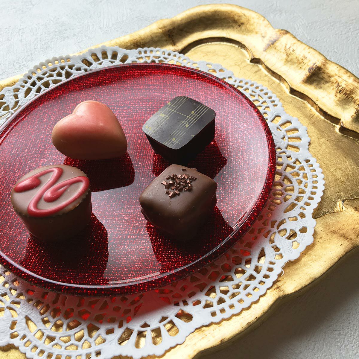 ソルディ フィレンツェ トレイ 長方形 3046／0 ゴールド 16×22.5cm