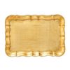 ソルディ フィレンツェ トレイ 長方形 3046／0 ゴールド 16×22.5cm
