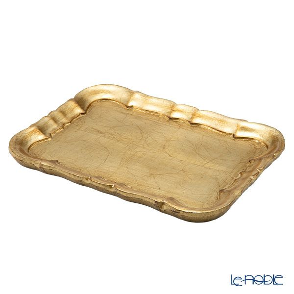 ソルディ フィレンツェ トレイ 長方形 3046／2 ゴールド 29×21.5cm