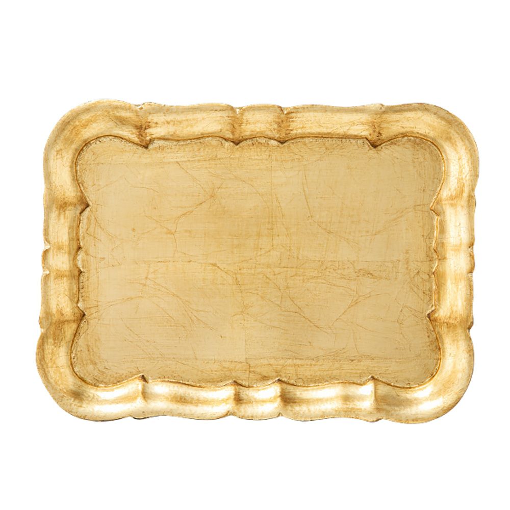 ソルディ フィレンツェ トレイ 長方形 3046／2 ゴールド 29×21.5cm