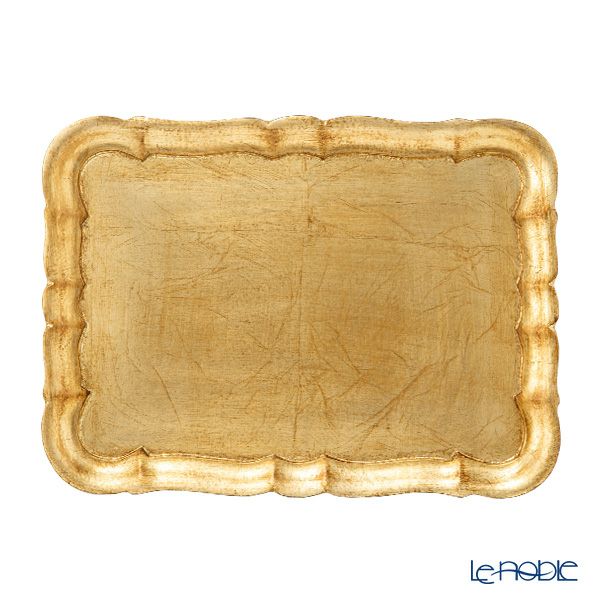 ソルディ フィレンツェ トレイ 長方形 3046／3 ゴールド 36×26.5cm