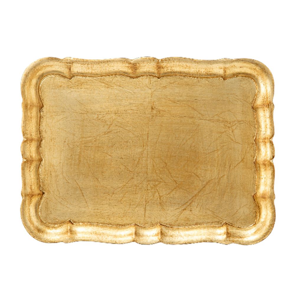 ソルディ フィレンツェ トレイ 長方形 3046／3 ゴールド 36×26.5cm