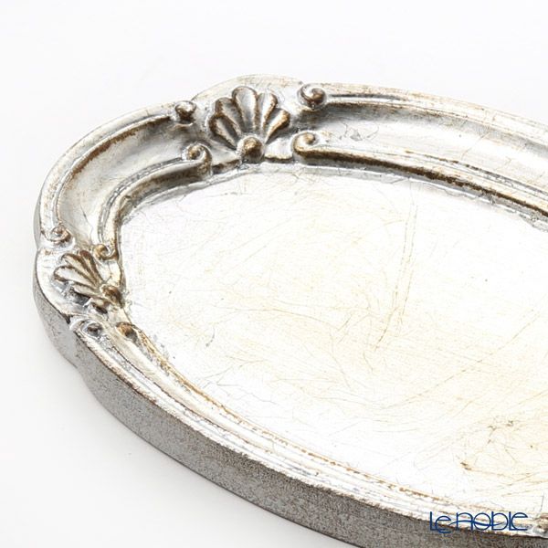 ソルディ フィレンツェ トレイ オーバル シルバー 17.5×26cm 4019／0S